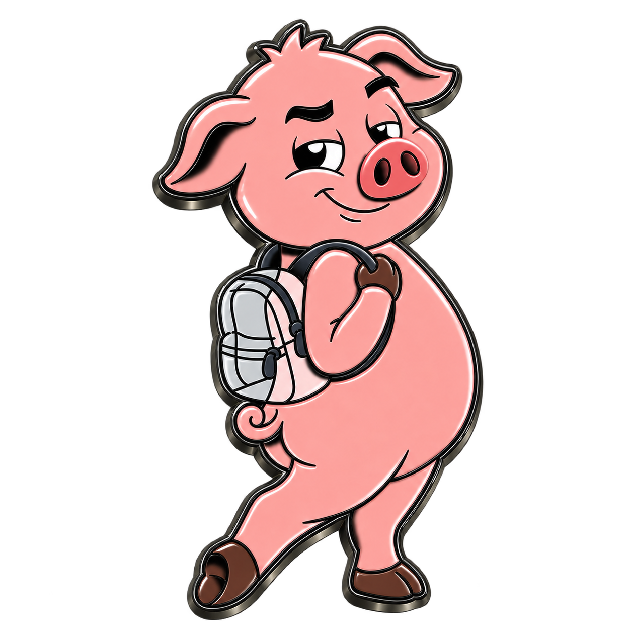 OG Piggy enamel pin